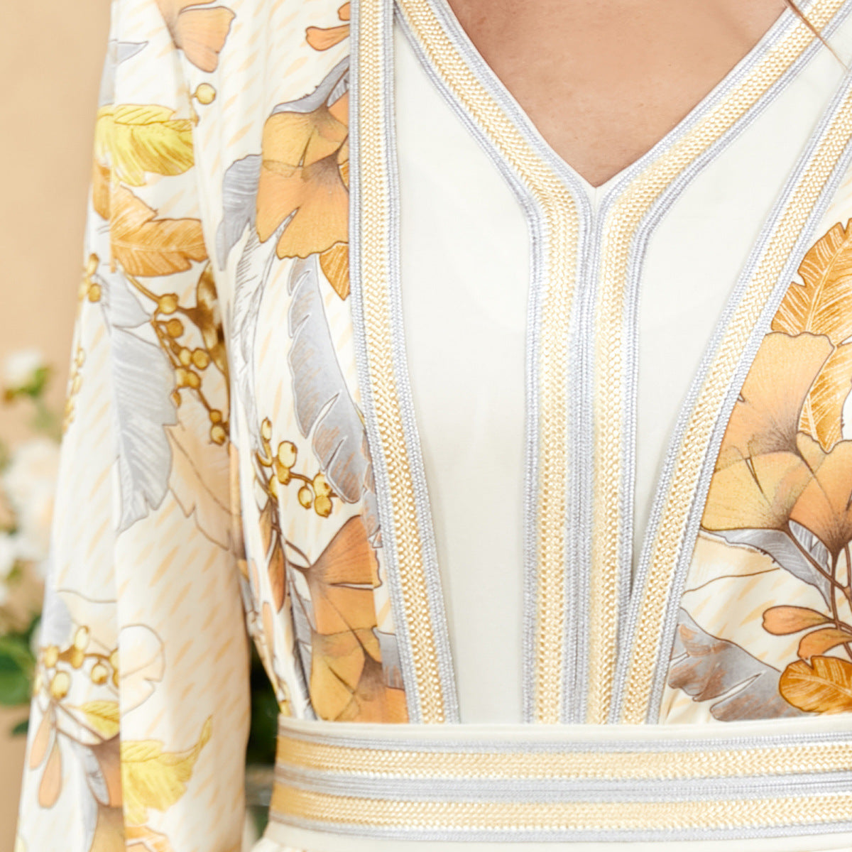 فساتين نسائية عصرية من قطعتين بتصميم خليط الألوان